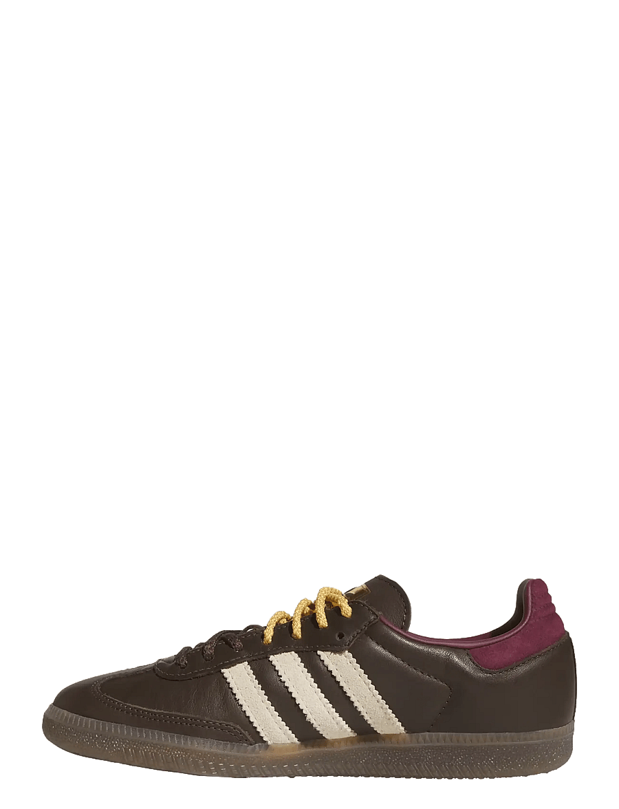 adidas Originals - SAMBA OG W - low top sneakers - brown/warvan/maroon - 2