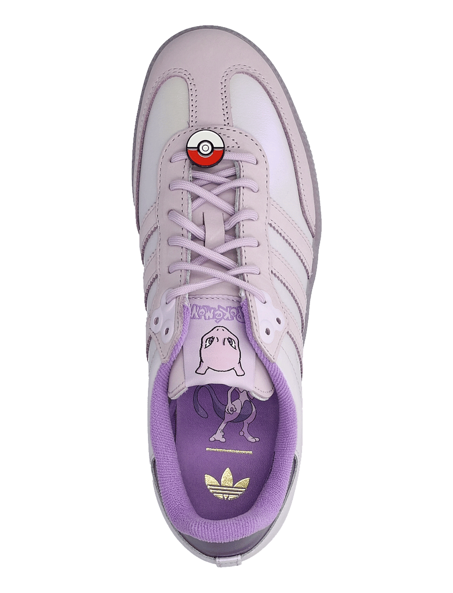 adidas Originals - SAMBA OG - niedriger schnitt - icelav/icelav/violet - 3