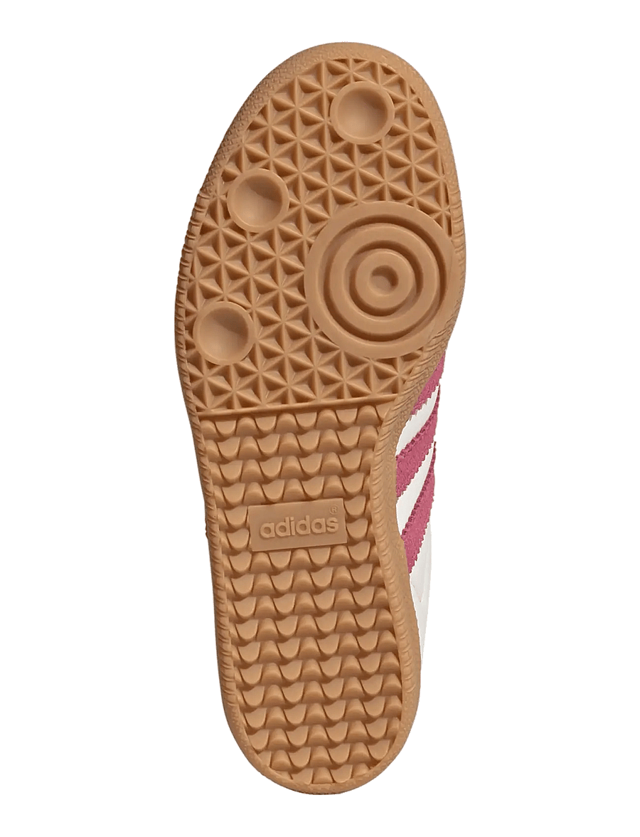 adidas Originals - SAMBA OG J - låga sneakers - clowhi/duamag/gum3 - 4