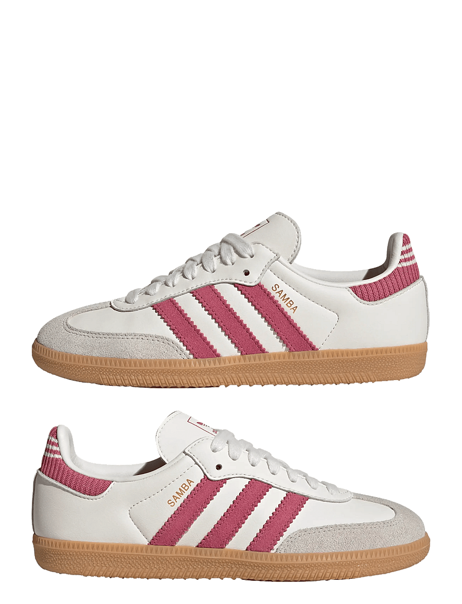 adidas Originals - SAMBA OG J - låga sneakers - clowhi/duamag/gum3 - 5
