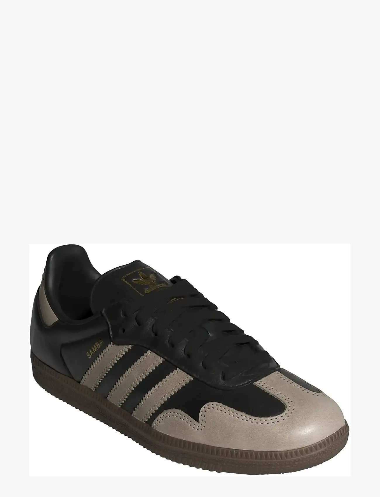 adidas Originals - SAMBA OG W - lave sneakers - cblack/wonbei/goldmt - 0