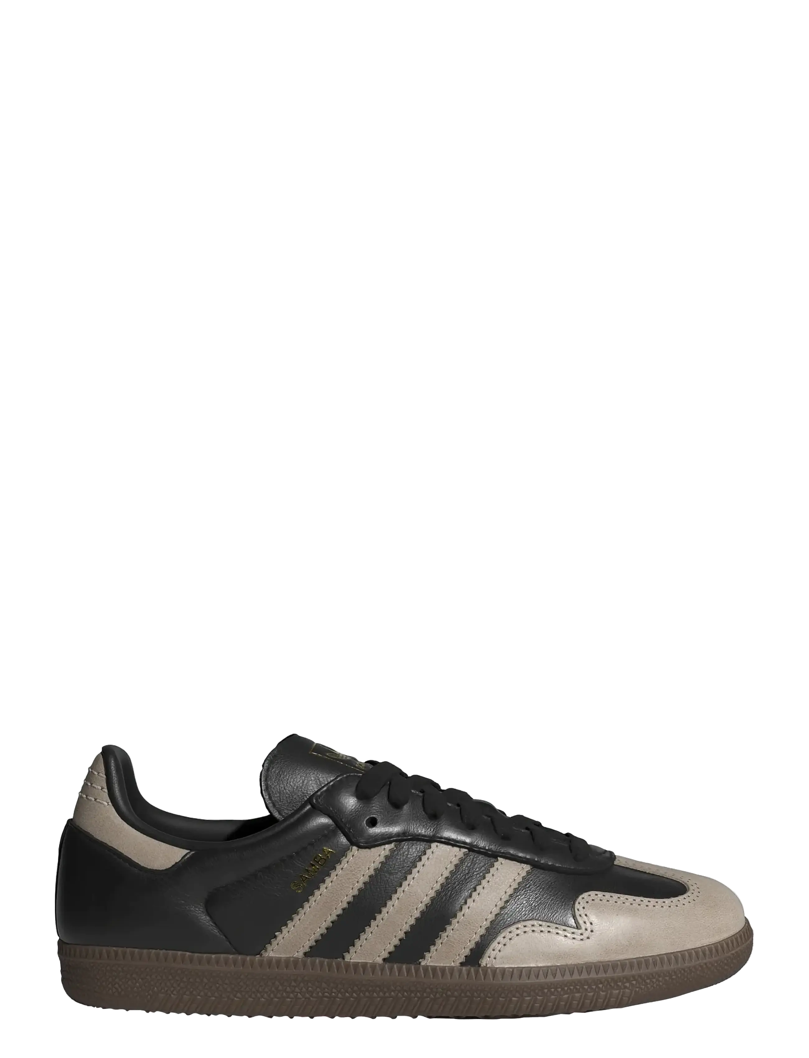 adidas Originals - SAMBA OG W - lave sneakers - cblack/wonbei/goldmt - 1