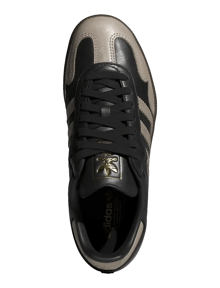 adidas Originals - SAMBA OG W - low top sneakers - cblack/wonbei/goldmt - 4