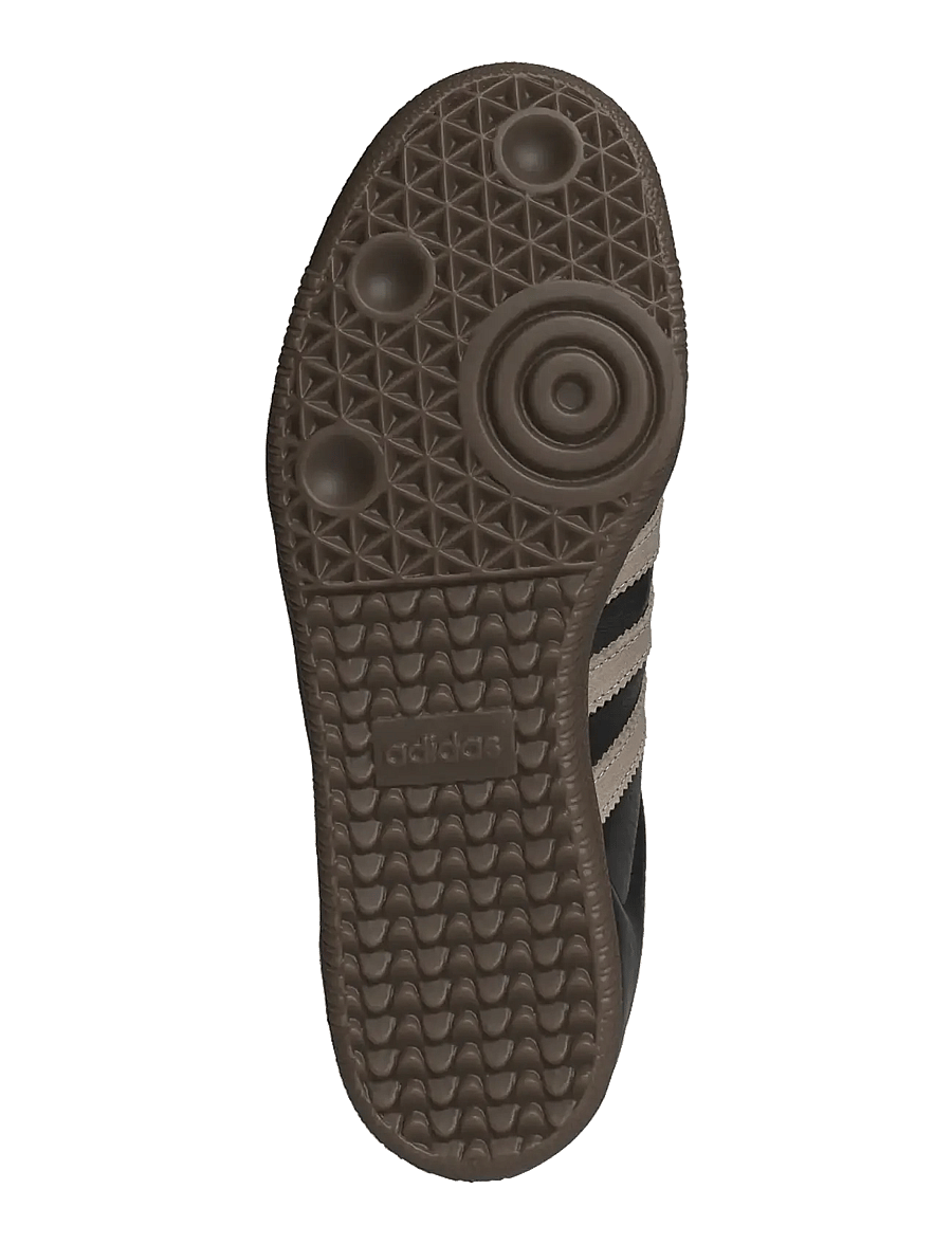 adidas Originals - SAMBA OG W - low top sneakers - cblack/wonbei/goldmt - 5