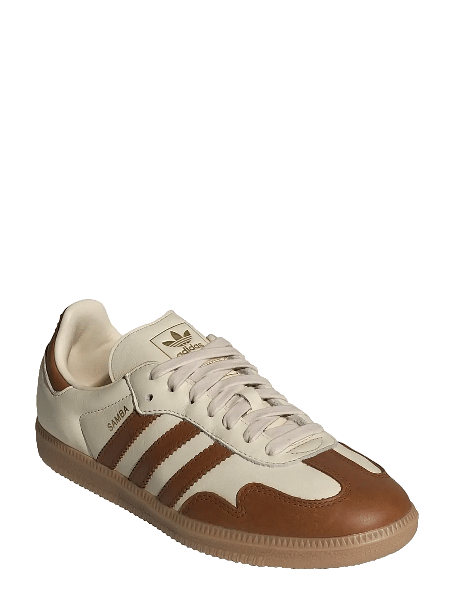 adidas Originals - SAMBA OG W - låga sneakers - wonwhi/dubr/goldmt - 0