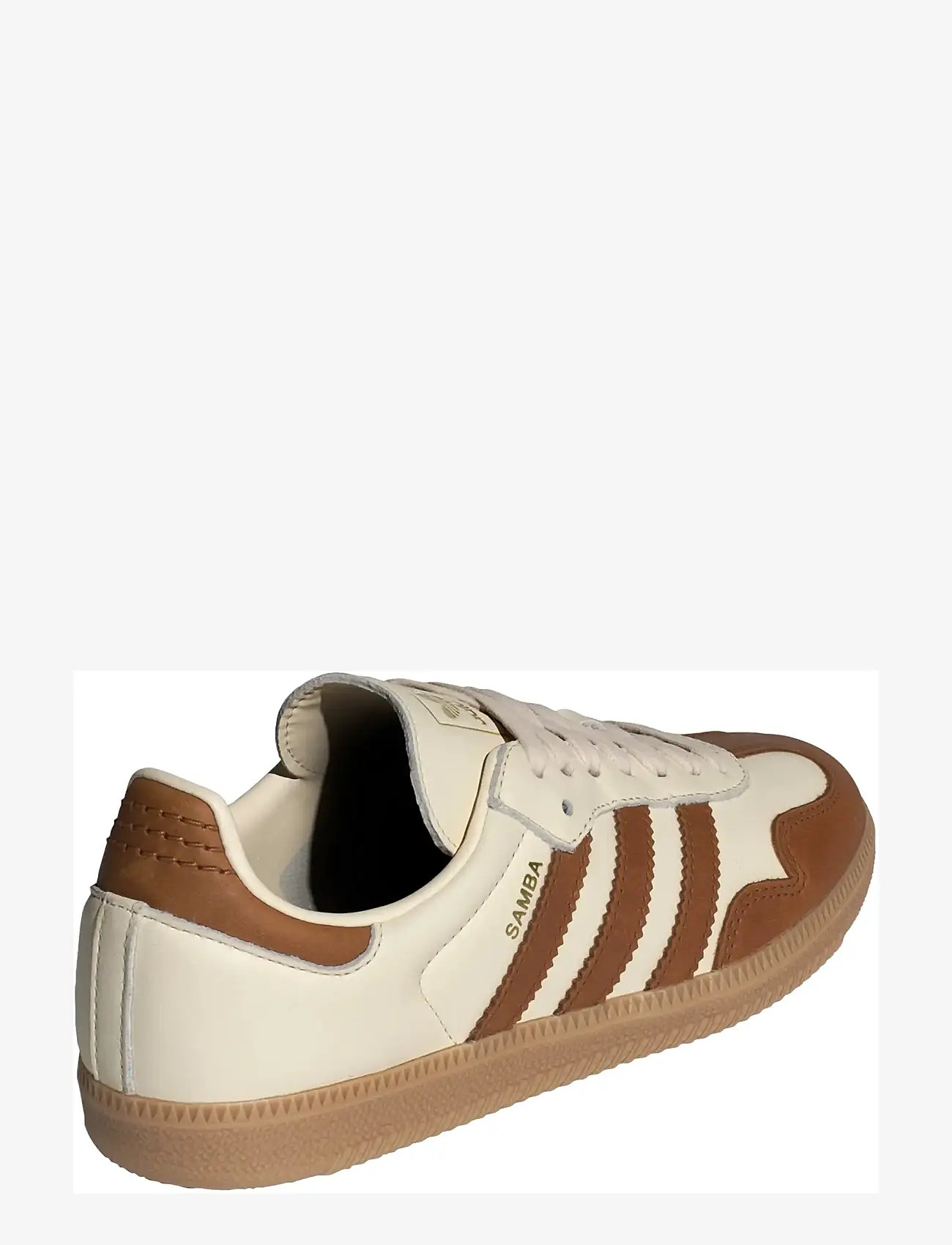 adidas Originals - SAMBA OG W - low top sneakers - wonwhi/dubr/goldmt - 3