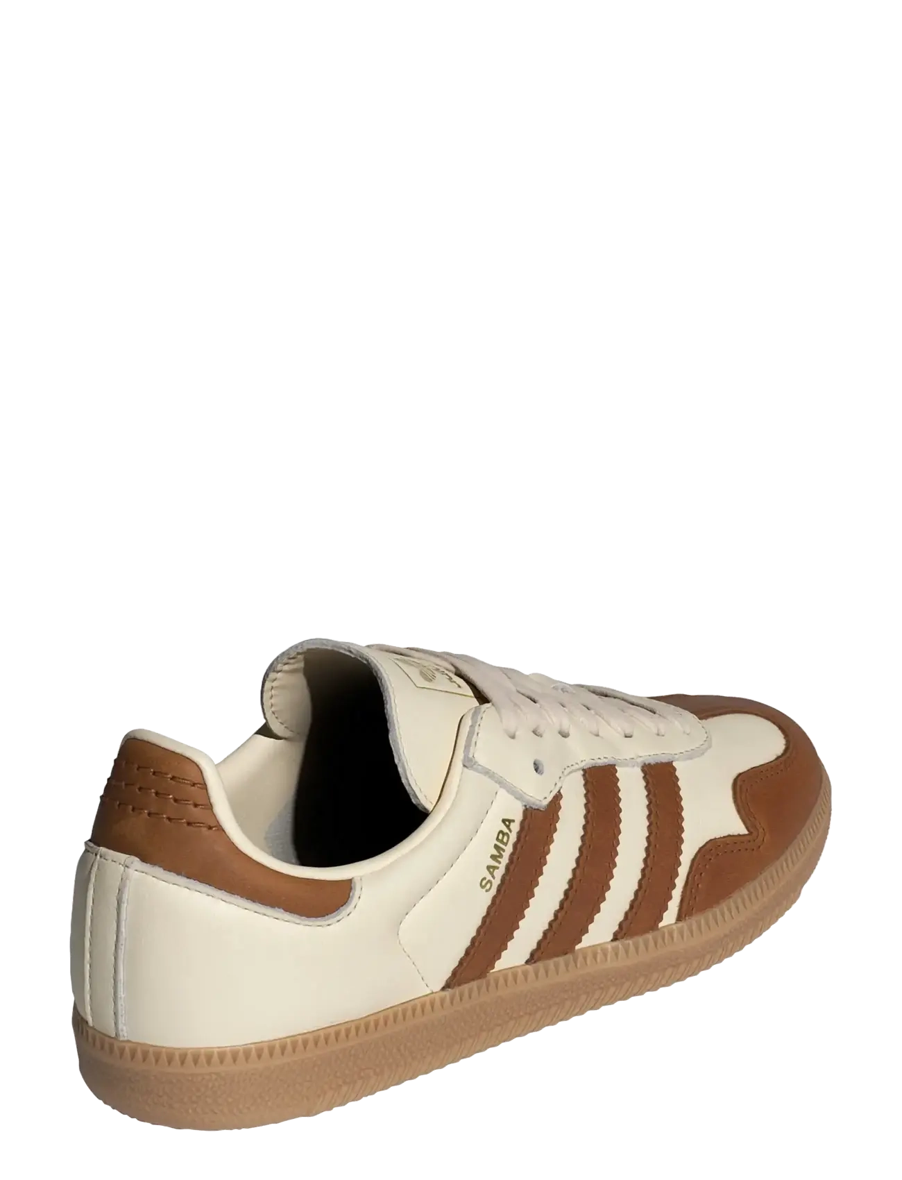 adidas Originals - SAMBA OG W - lave sneakers - wonwhi/dubr/goldmt - 3