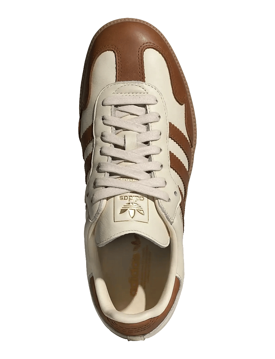 adidas Originals - SAMBA OG W - låga sneakers - wonwhi/dubr/goldmt - 4