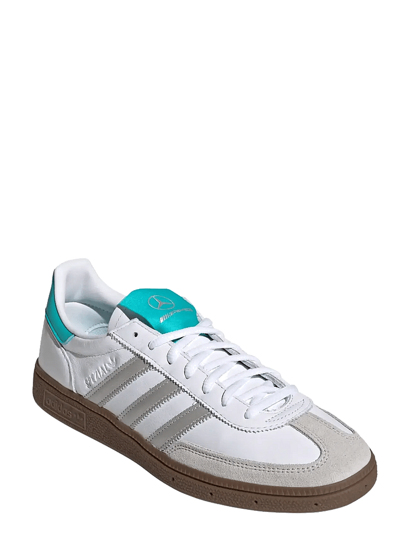 adidas Originals - HANDBALL SPEZIAL MER - låga sneakers - ftwwht/silvmt/gum5 - 0