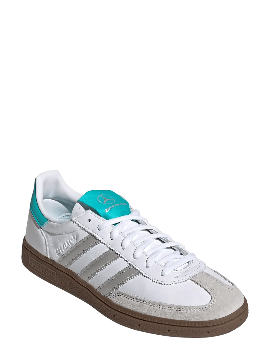 adidas Originals - HANDBALL SPEZIAL MER - lave sneakers - ftwwht/silvmt/gum5 - 0