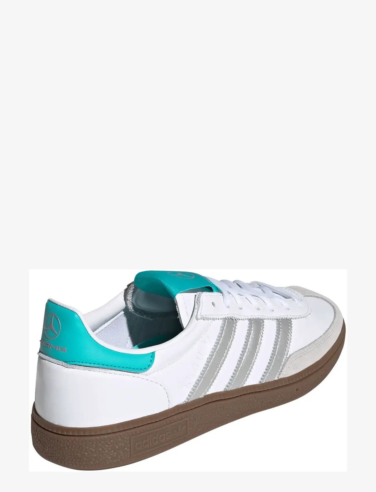 adidas Originals - HANDBALL SPEZIAL MER - låga sneakers - ftwwht/silvmt/gum5 - 3