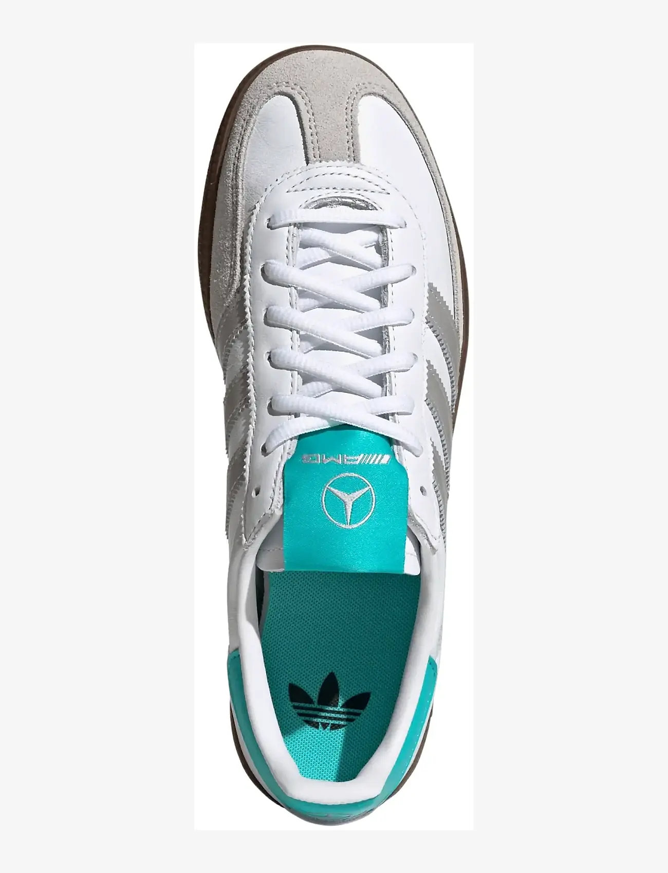 adidas Originals - HANDBALL SPEZIAL MER - låga sneakers - ftwwht/silvmt/gum5 - 4