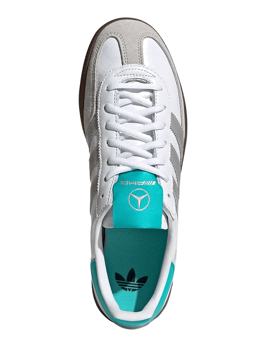 adidas Originals - HANDBALL SPEZIAL MER - lave sneakers - ftwwht/silvmt/gum5 - 4