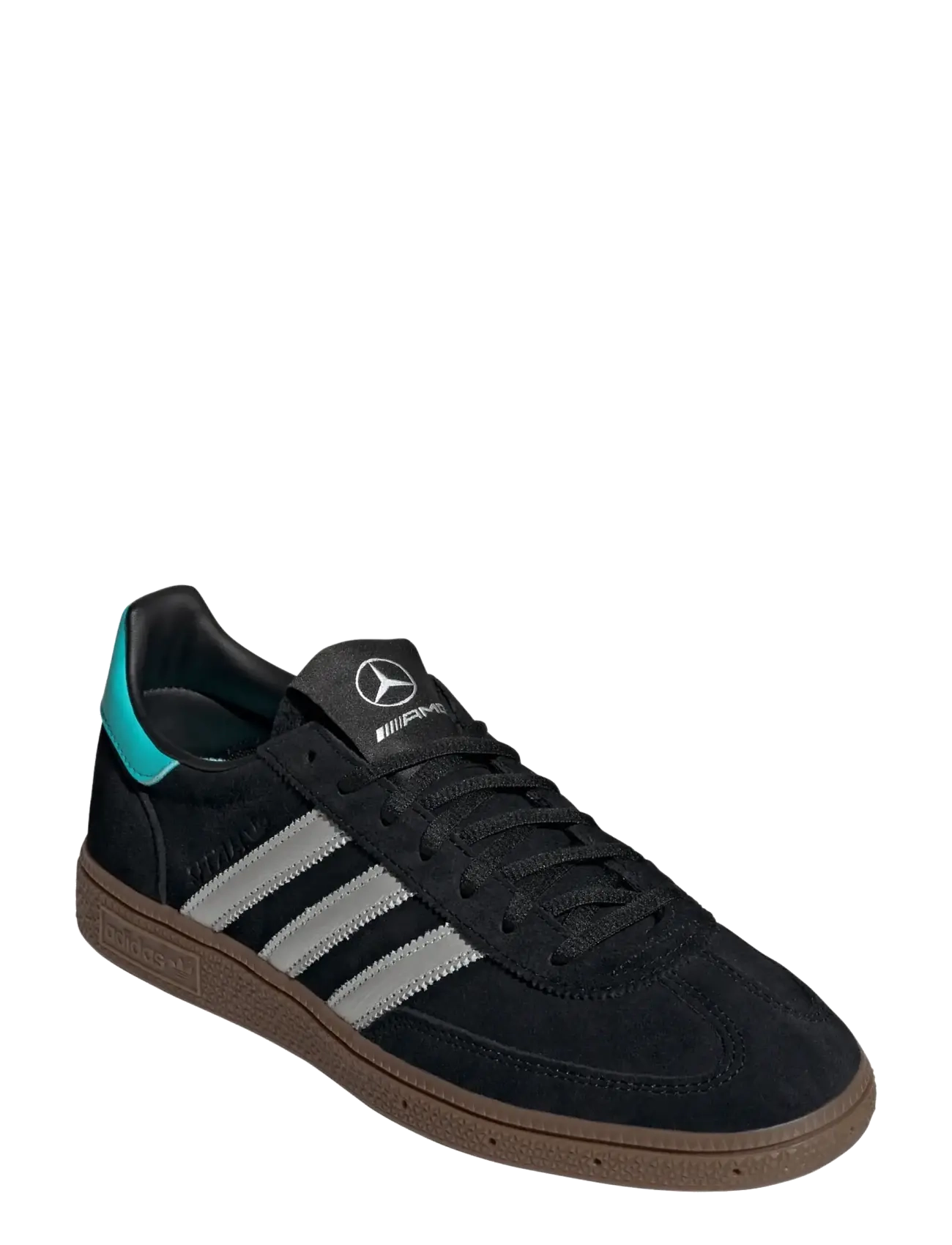 adidas Originals HANDBALL SPEZIAL MER - Sneakers - CBLACK/SILVMT/GUM5 / black