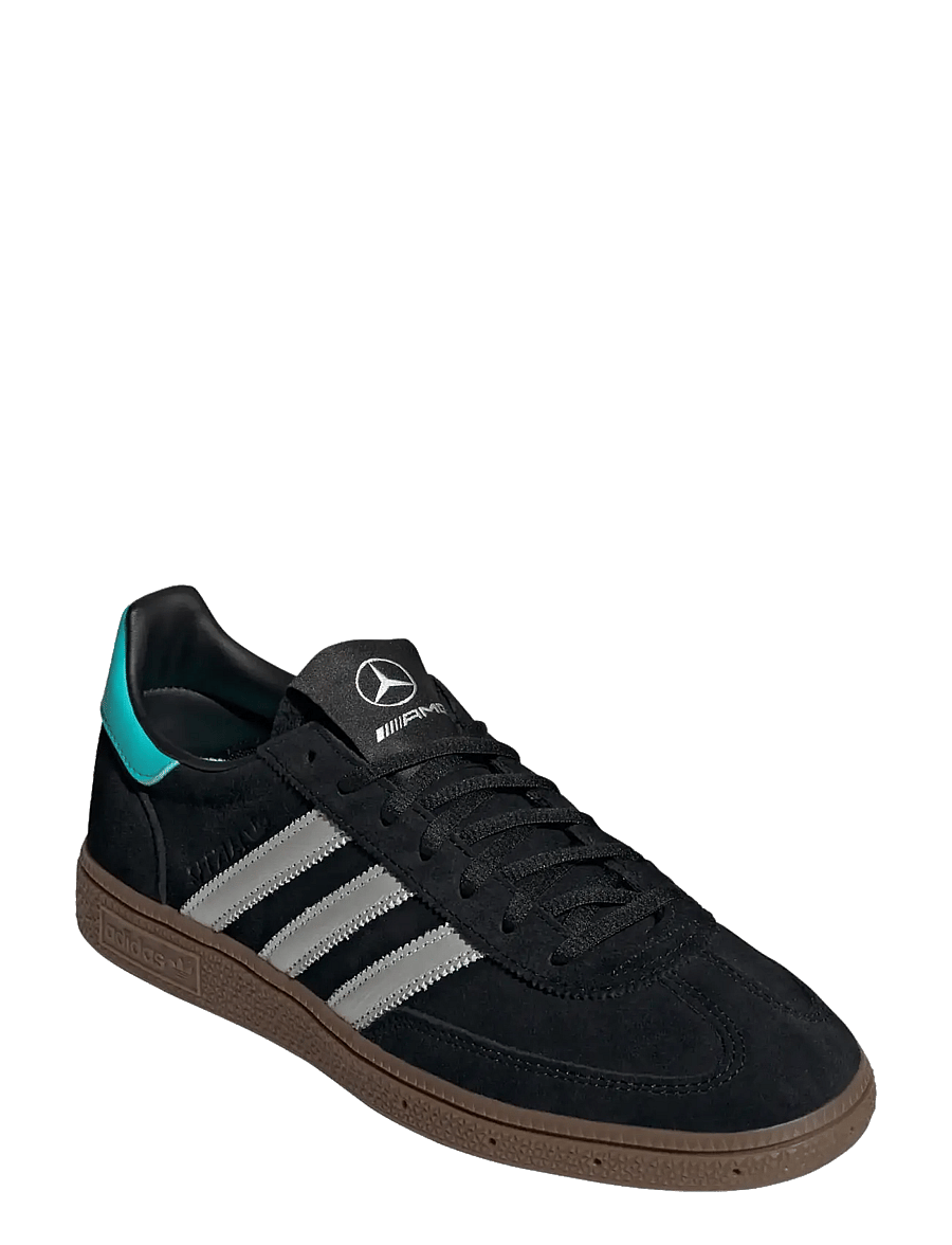 adidas Originals - HANDBALL SPEZIAL MER - niedriger schnitt - cblack/silvmt/gum5 - 0