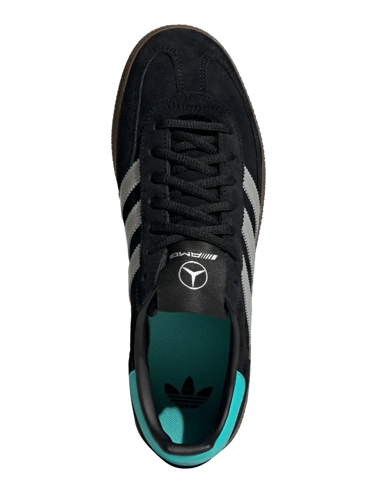 adidas Originals - HANDBALL SPEZIAL MER - niedriger schnitt - cblack/silvmt/gum5 - 4