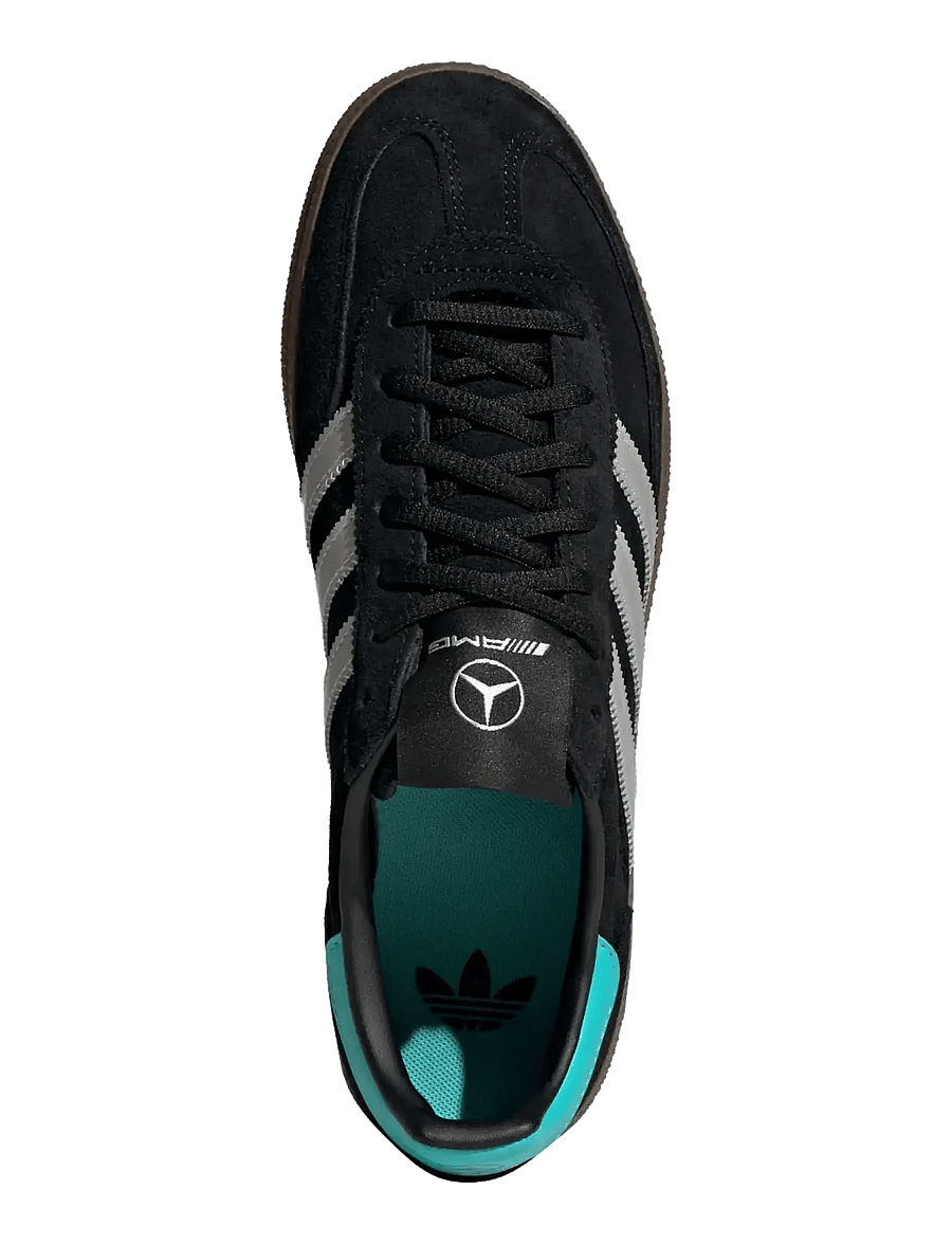 adidas Originals - HANDBALL SPEZIAL MER - niedriger schnitt - cblack/silvmt/gum5 - 4