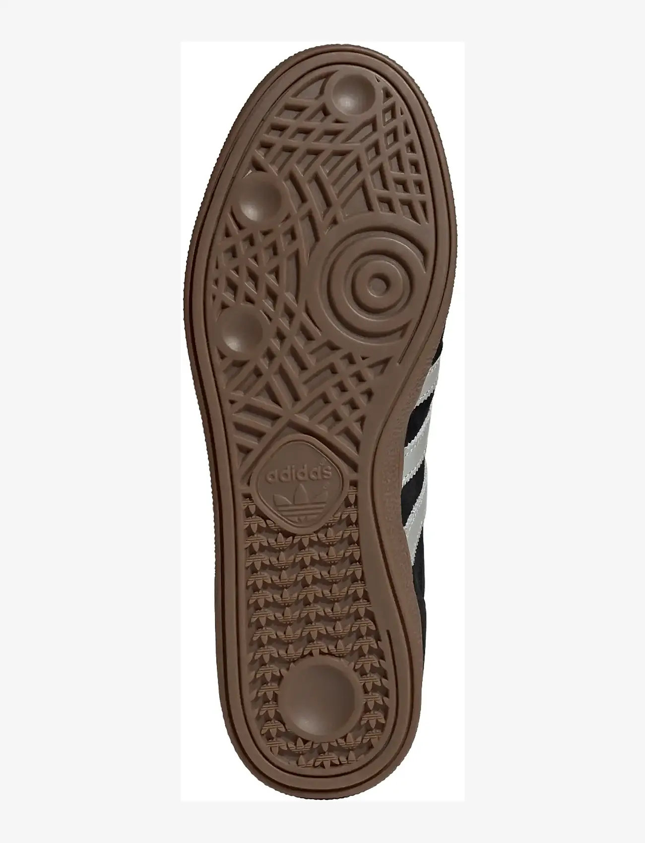 adidas Originals - HANDBALL SPEZIAL MER - låga sneakers - cblack/silvmt/gum5 - 5