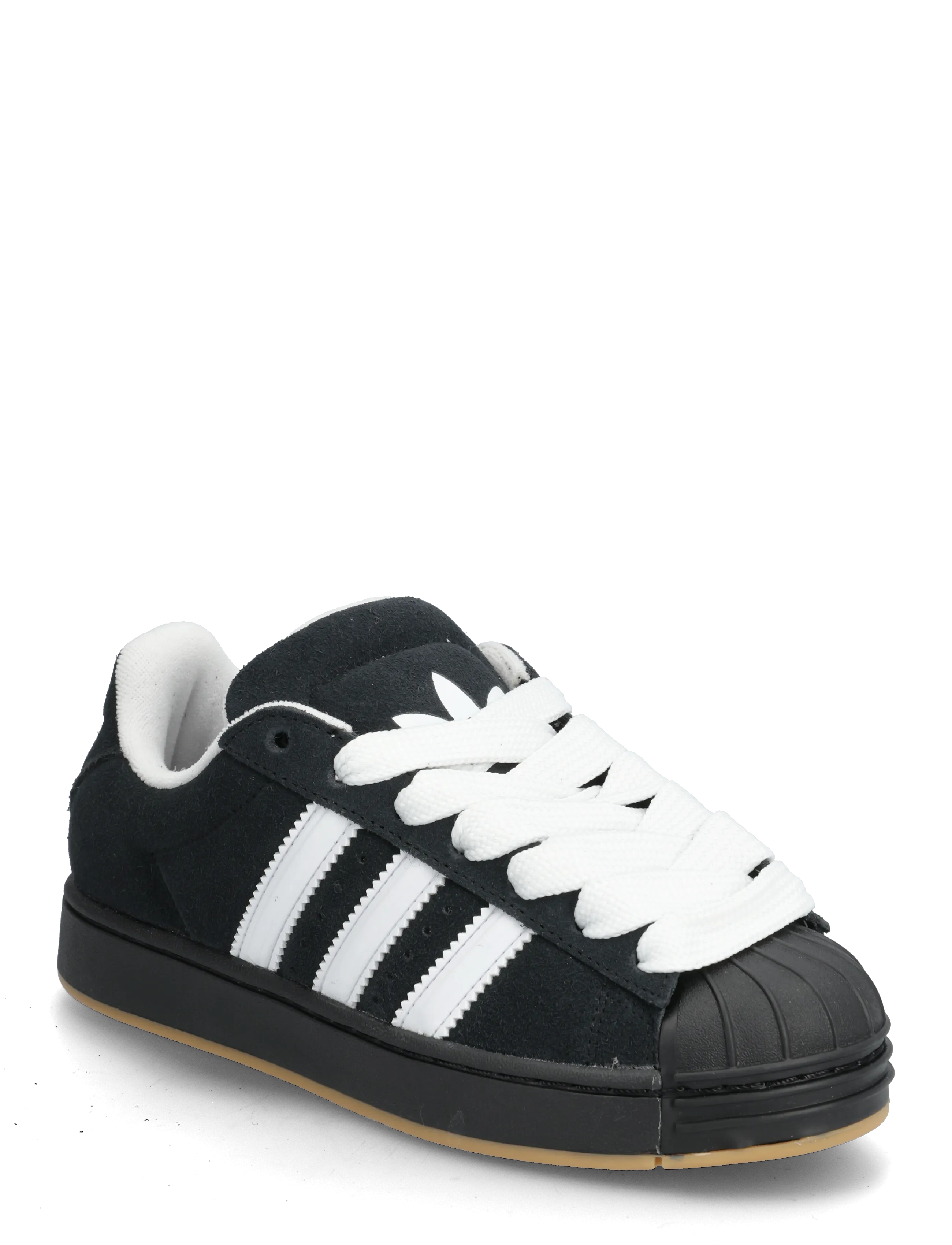 adidas Originals SUPERSTAR ST J - adidas - CBLACK/FTWWHT/GUM3 / black