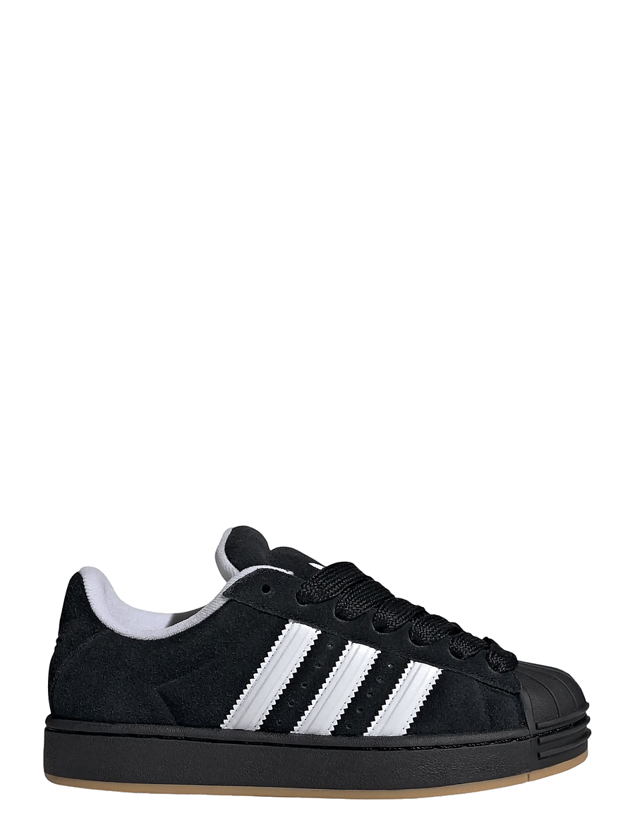 adidas Originals - SUPERSTAR ST J - low-top sneakers - cblack/ftwwht/gum3 - 1