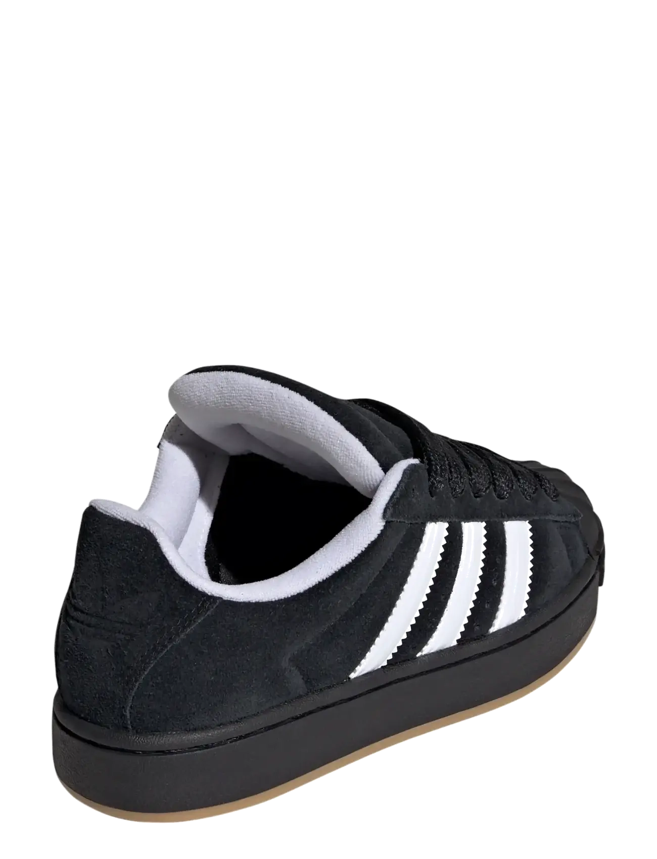 adidas Originals - SUPERSTAR ST J - lave sneakers - cblack/ftwwht/gum3 - 3