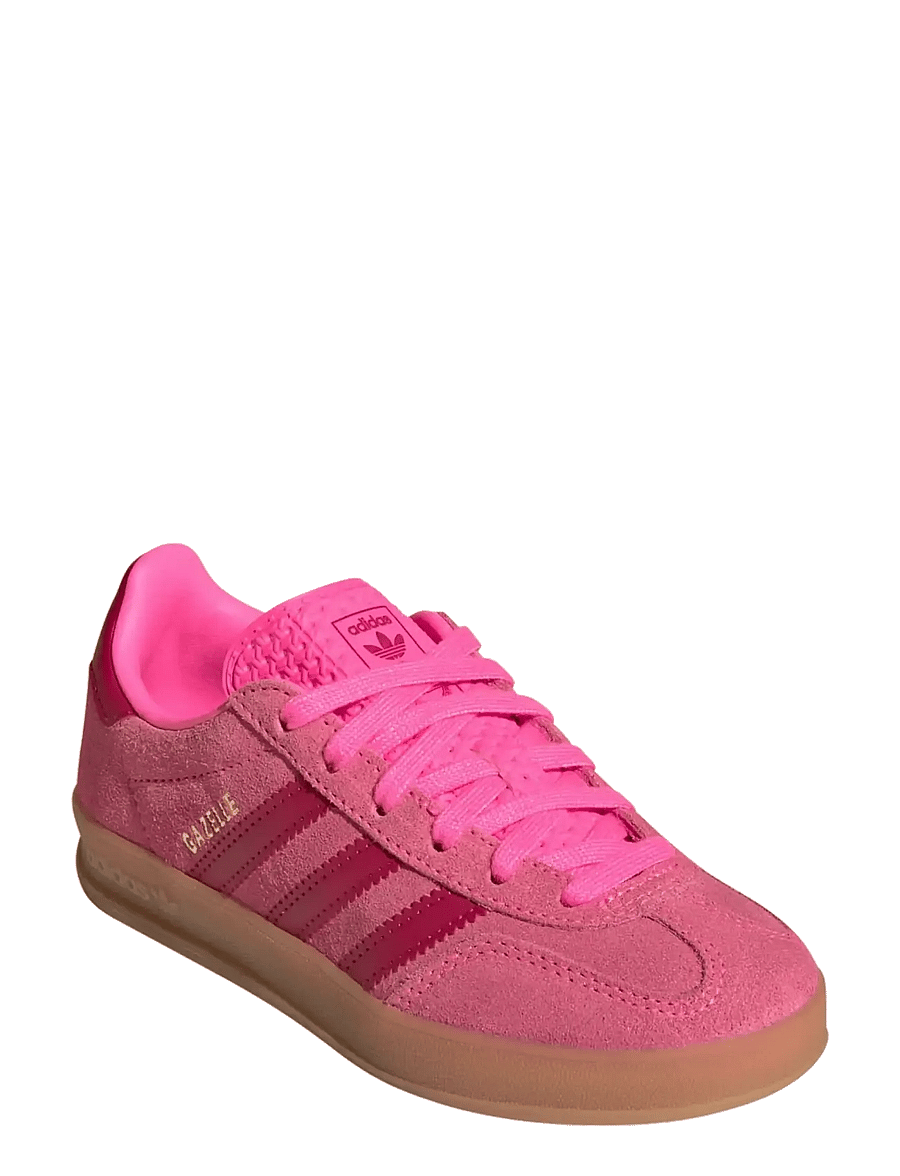 adidas Originals - GAZELLE INDOOR C - niedriger schnitt - lucpnk/tmvire/goldmt - 0
