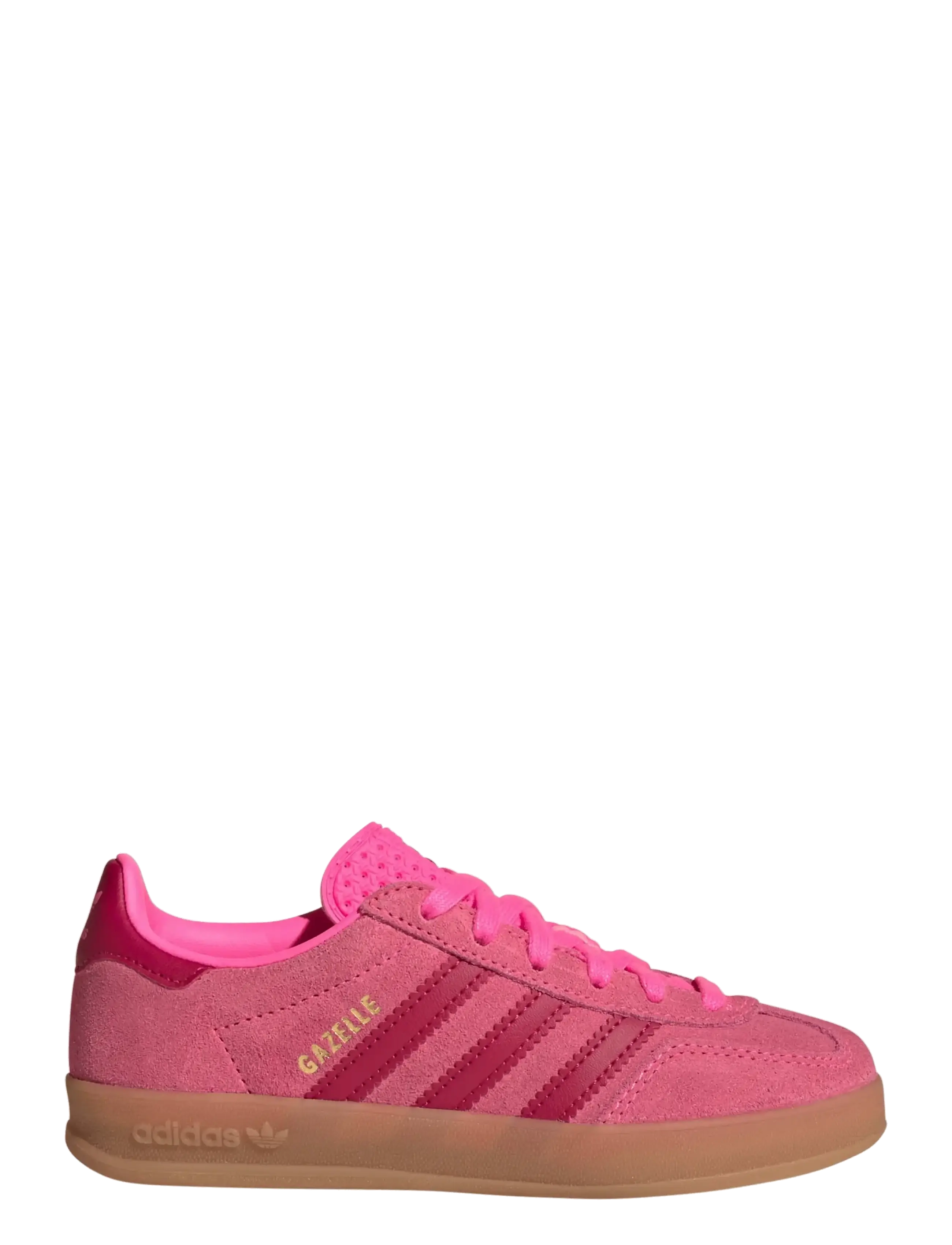 adidas Originals - GAZELLE INDOOR C - lave sneakers - lucpnk/tmvire/goldmt - 1