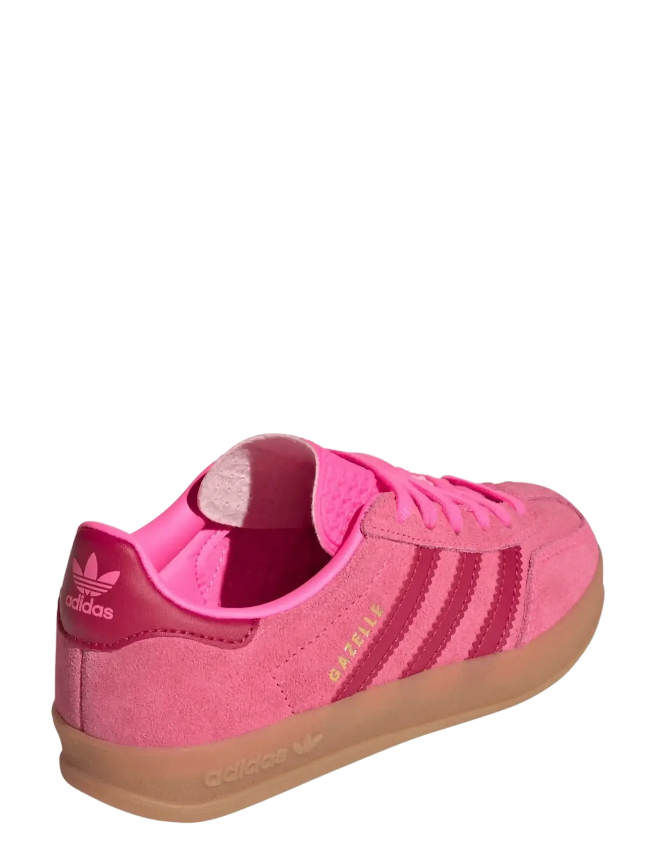 adidas Originals - GAZELLE INDOOR C - lave sneakers - lucpnk/tmvire/goldmt - 3