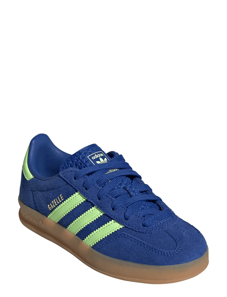 adidas Originals - GAZELLE INDOOR C - niedriger schnitt - royblu/grespa/goldmt - 0