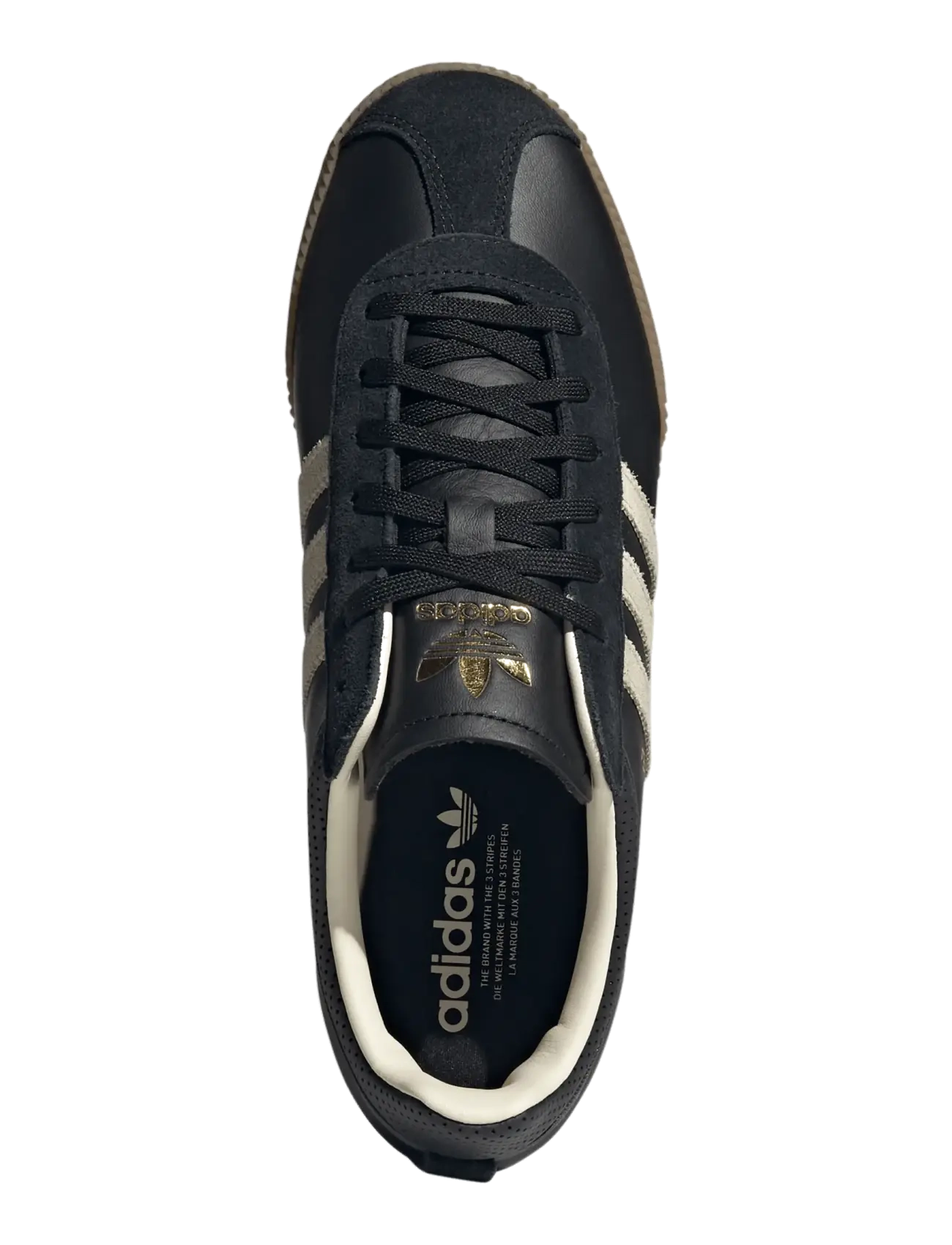 adidas Originals - SAMBA 62 SUPER EDIT - niedriger schnitt - cblack/crewht/gum4 - 4