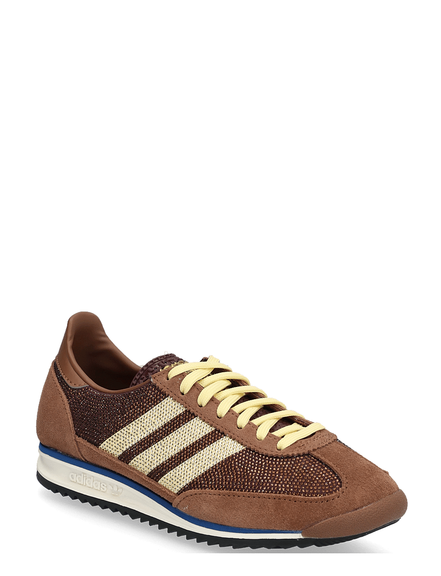 adidas Originals - SL 72 OG W - lave sneakers - prebrn/almyel/maroon - 0