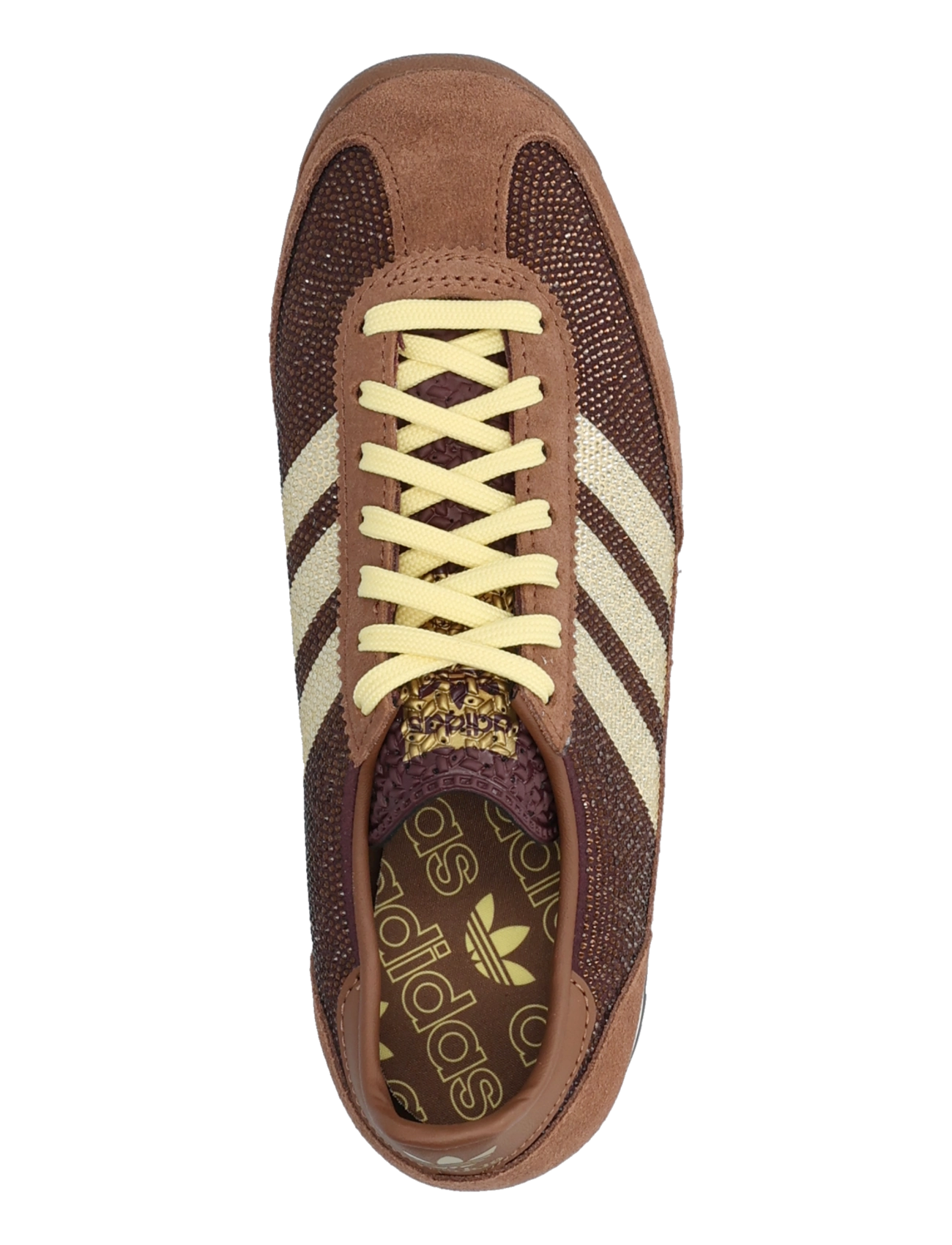 adidas Originals - SL 72 OG W - lave sneakers - prebrn/almyel/maroon - 3