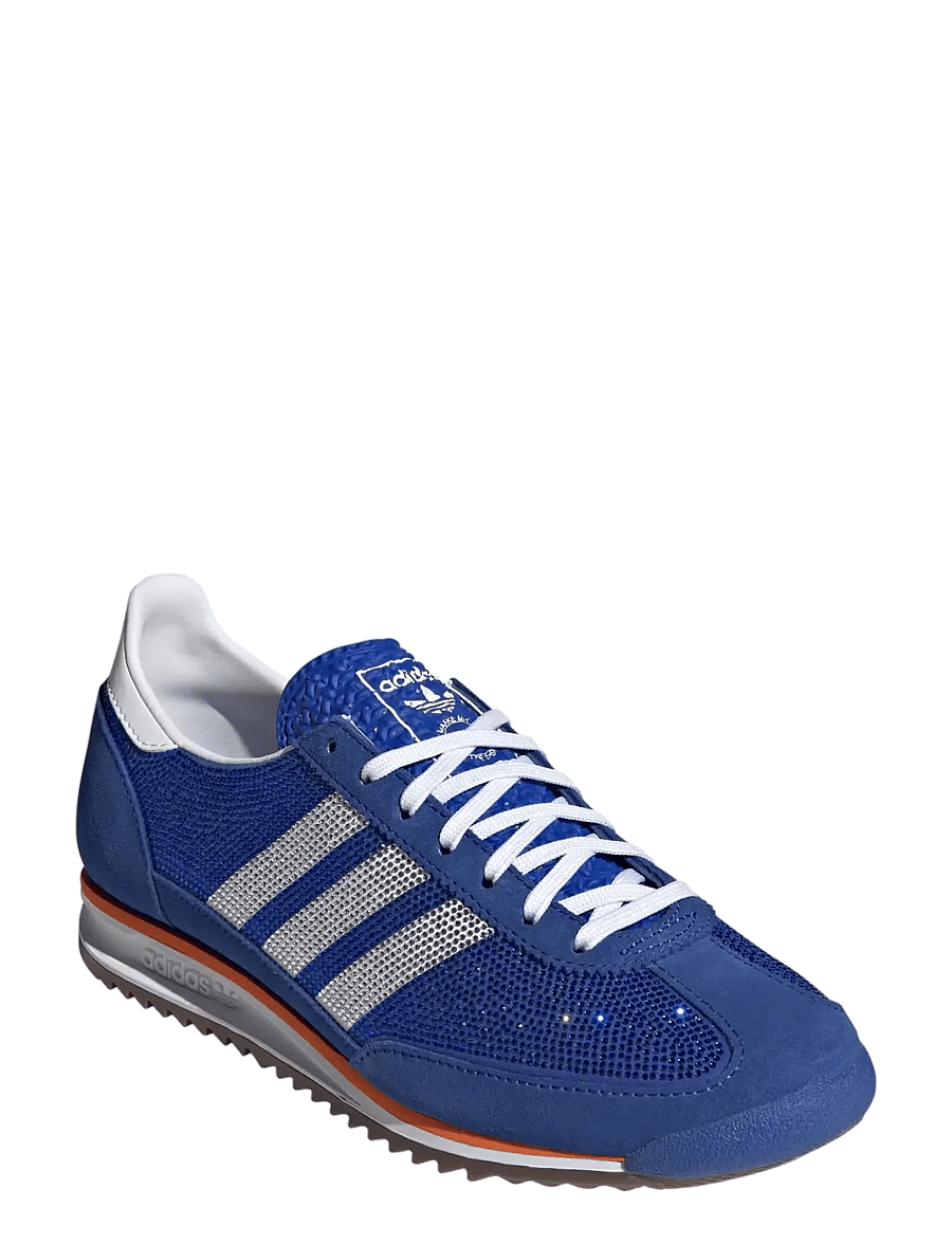 adidas Originals - SL 72 OG W - lave sneakers - boblue/ftwwht/orange - 0