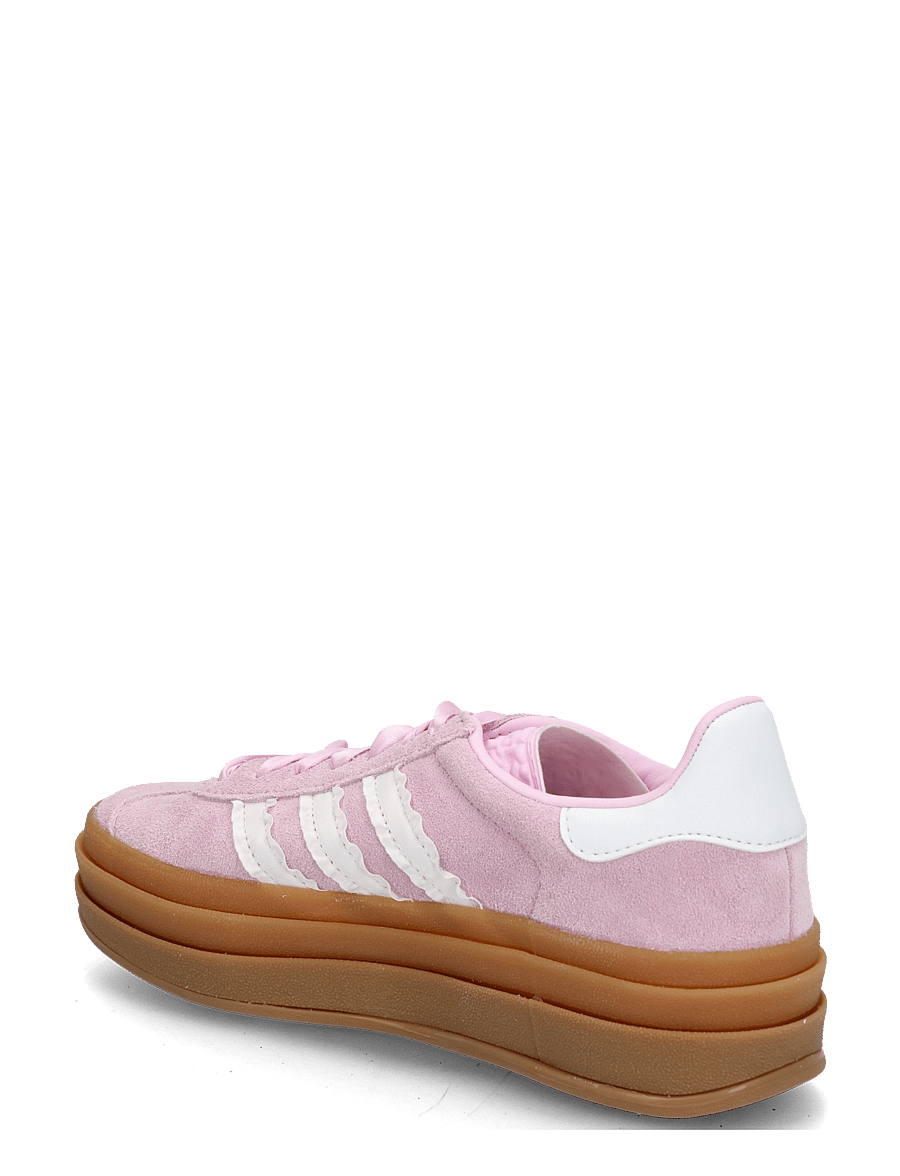 adidas Originals - GAZELLE BOLD J - lave sneakers - orcfus/ftwwht/goldmt - 1