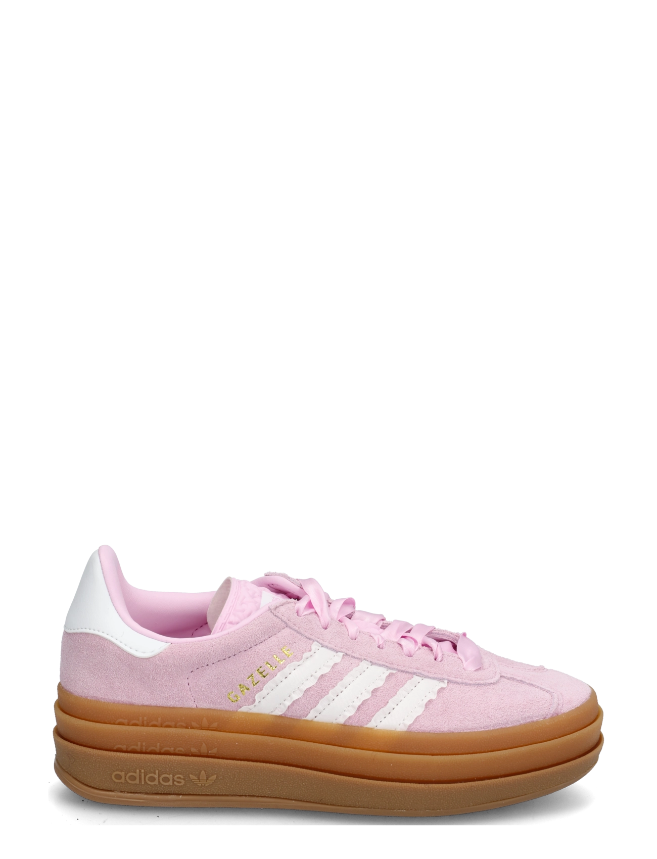 adidas Originals - GAZELLE BOLD J - lave sneakers - orcfus/ftwwht/goldmt - 2