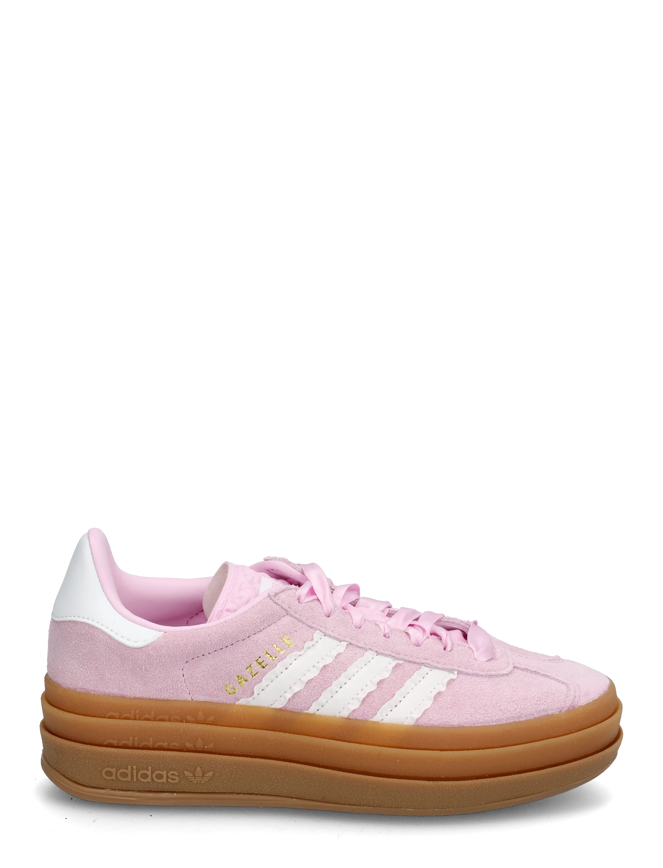 adidas Originals - GAZELLE BOLD J - niedriger schnitt - orcfus/ftwwht/goldmt - 2