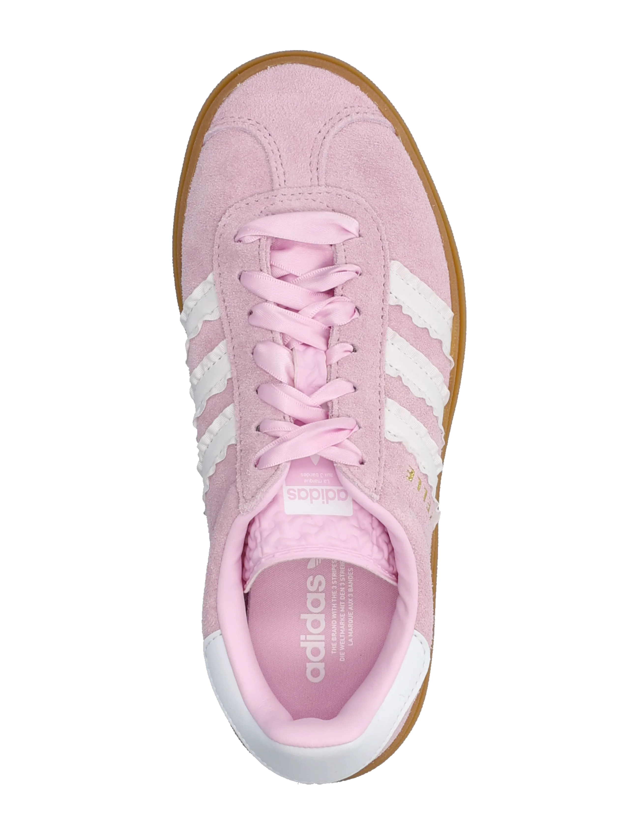 adidas Originals - GAZELLE BOLD J - niedriger schnitt - orcfus/ftwwht/goldmt - 3