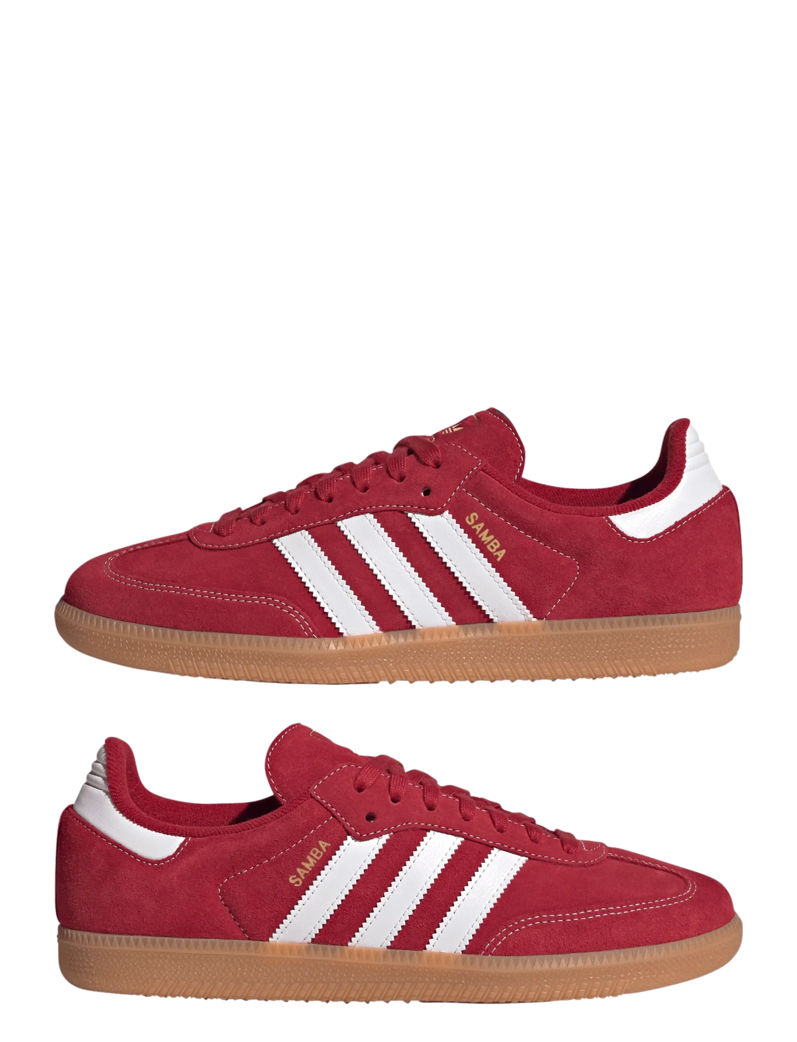 adidas Originals - SAMBA OG - baskets basses - tmvire/ftwwht/gum2 - 5