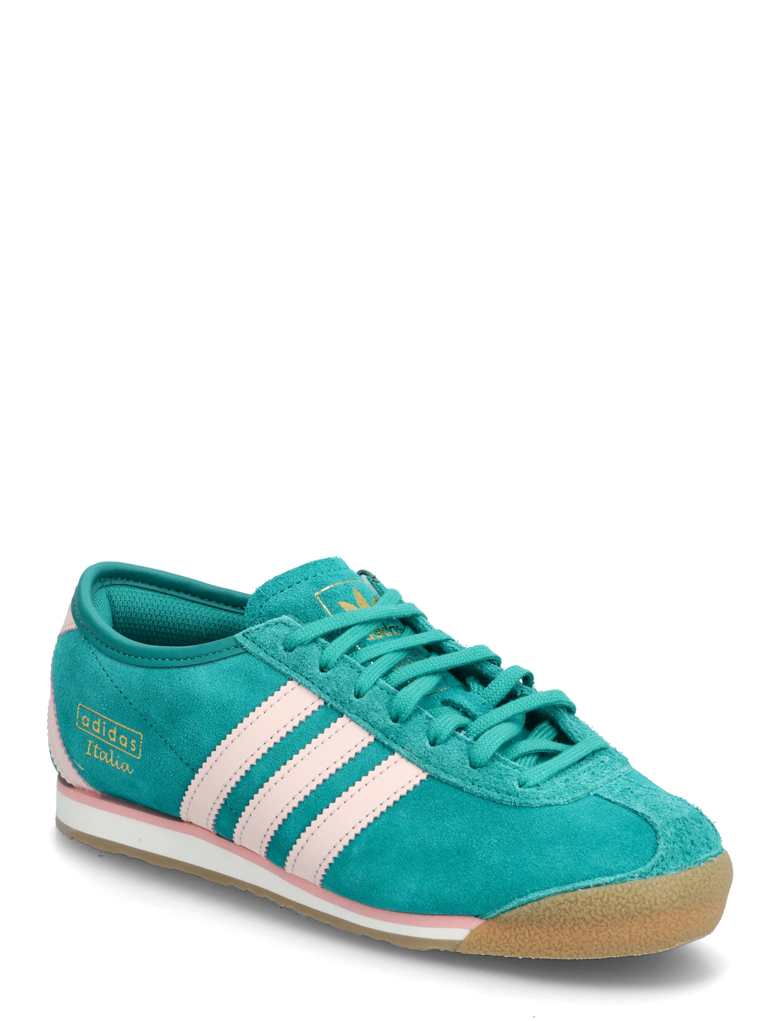 adidas Originals ITALIA 70s W - Niedrige Sneakers - POWGRN/SANPIN/GOLDMT / green