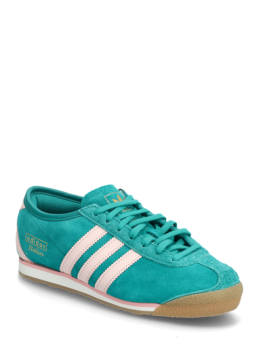 adidas Originals - ITALIA 70s W - niedrige sneakers - powgrn/sanpin/goldmt - 0