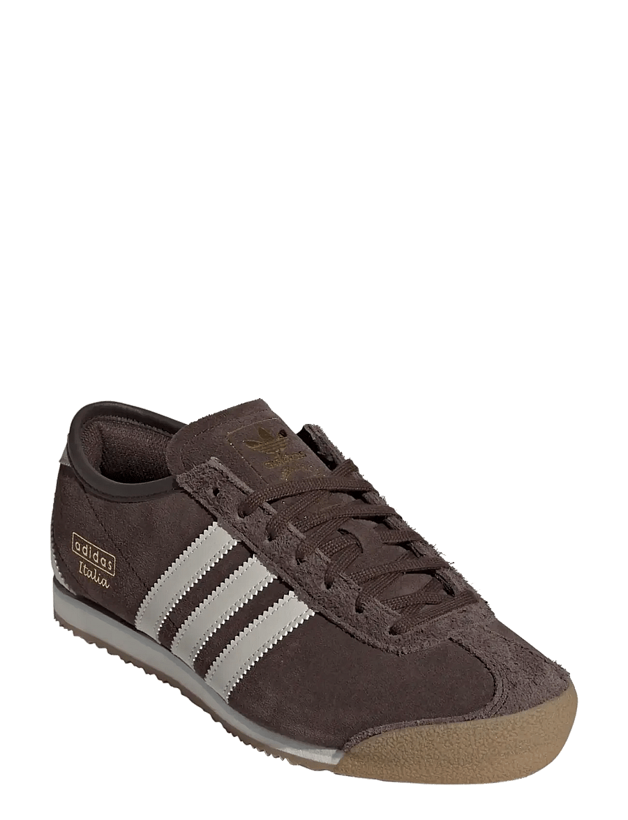 adidas Originals - ITALIA 70s W - niedrige sneakers - dbrown/alumin/goldmt - 0