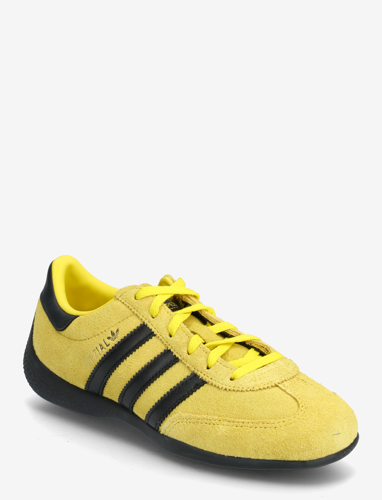adidas Originals - HANDBALL SPEZIAL LO PRO W - lave sneakers - yellow/cblack/goldmt - 0