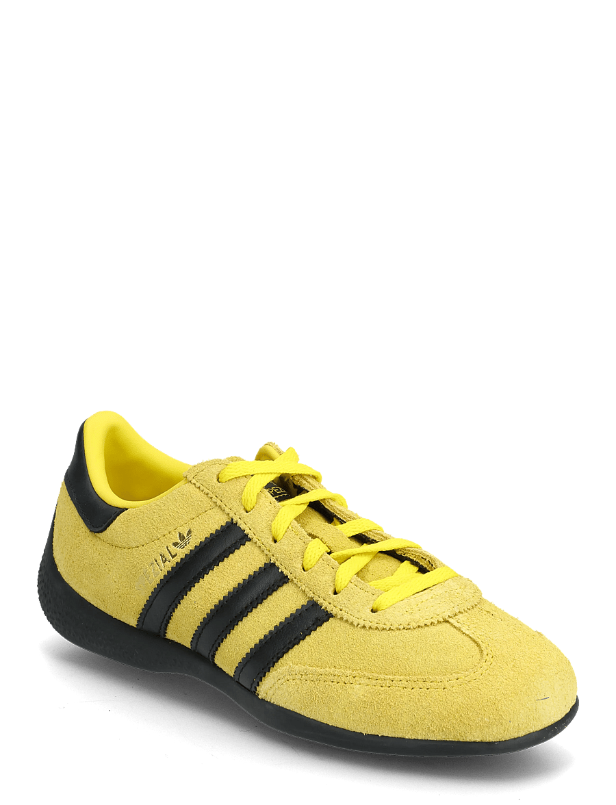 adidas Originals - HANDBALL SPEZIAL LO PRO W - tennised - yellow/cblack/goldmt - 0
