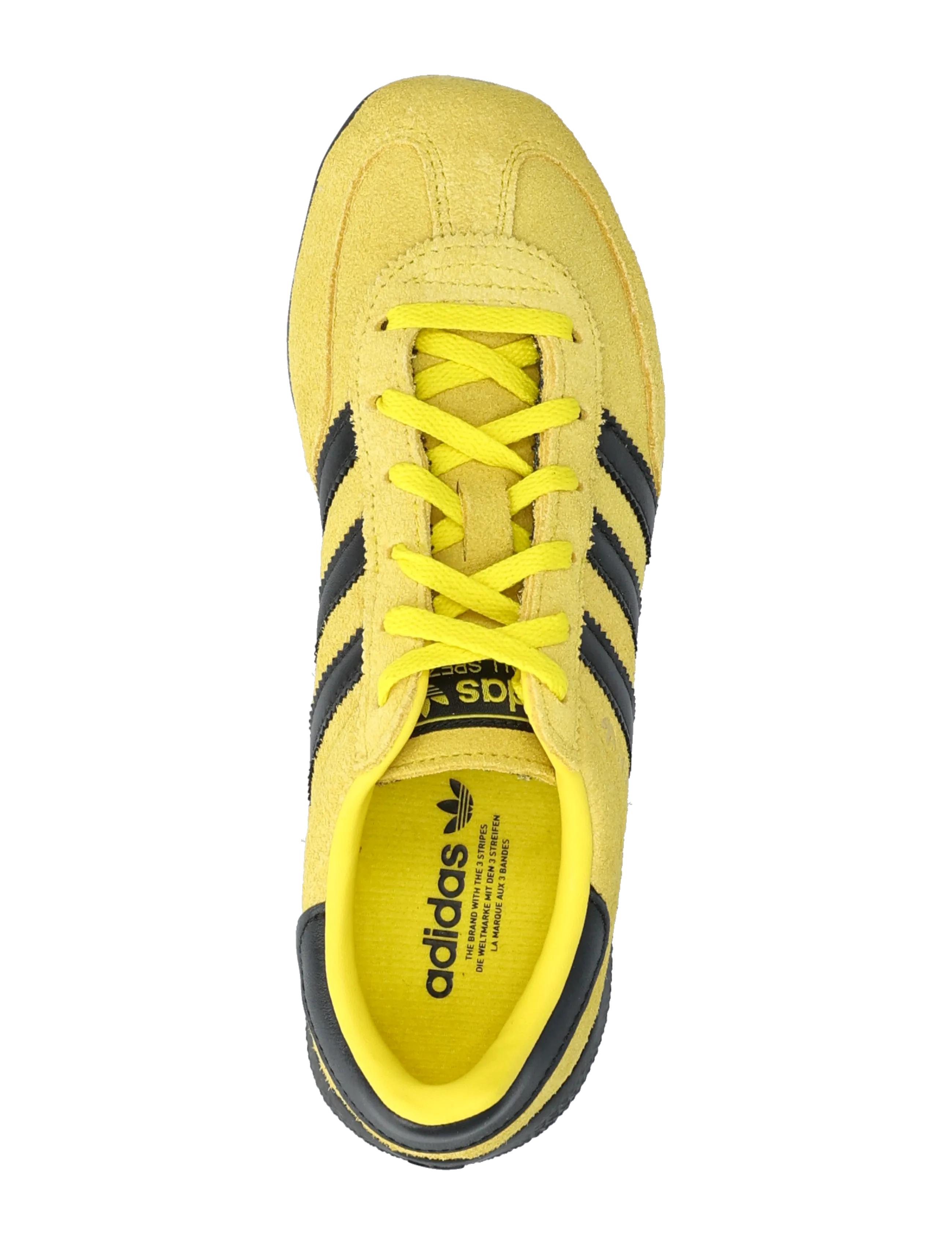adidas Originals - HANDBALL SPEZIAL LO PRO W - lave sneakers - yellow/cblack/goldmt - 3