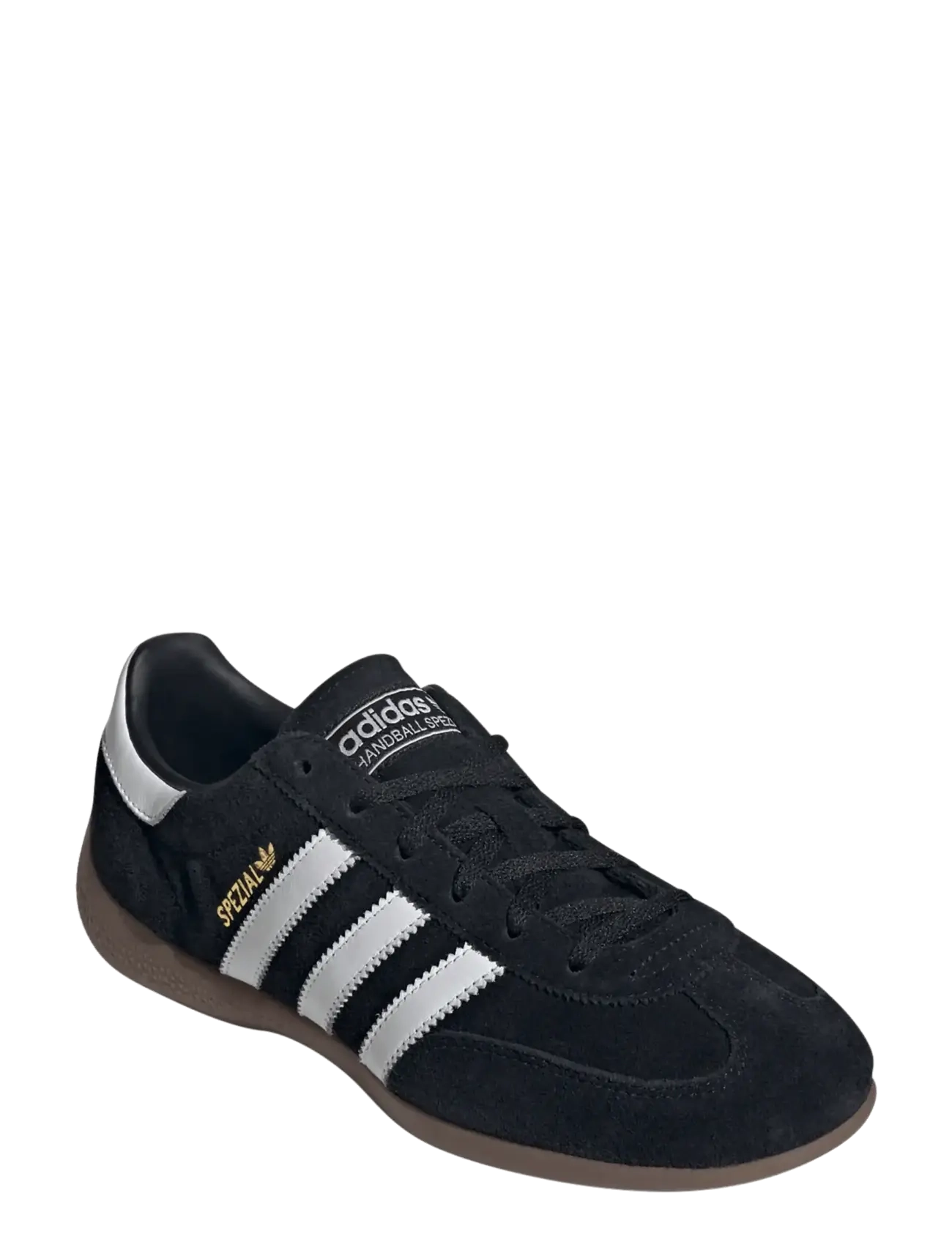 adidas Originals HANDBALL SPEZIAL LO PRO W - Lave sneakers - CBLACK/FTWWHT/GOLDMT / black