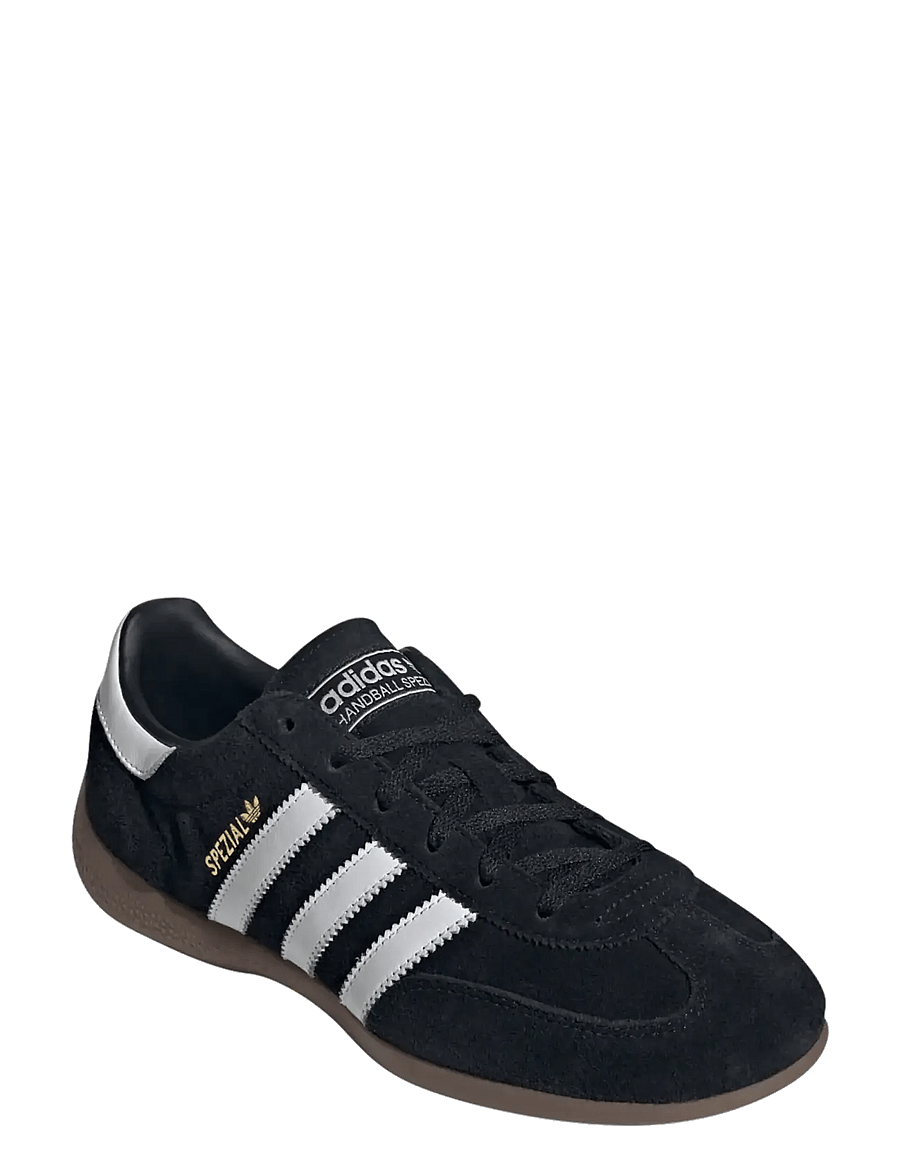 adidas Originals - HANDBALL SPEZIAL LO PRO W - niedrige sneakers - cblack/ftwwht/goldmt - 0