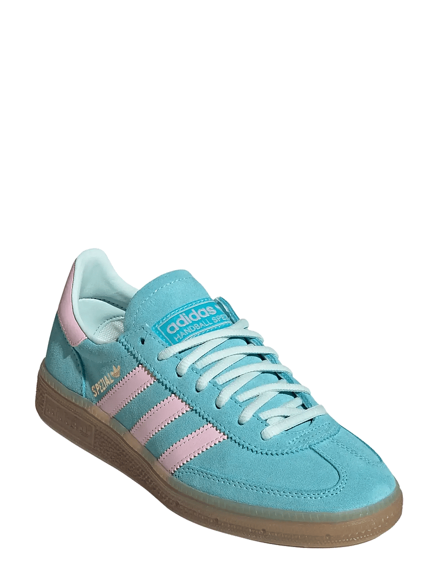 adidas Originals - HANDBALL SPEZIAL J - niedriger schnitt - pulaqu/clpink/gum5 - 0