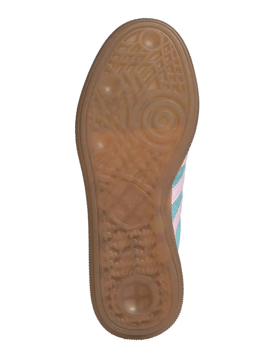 adidas Originals - HANDBALL SPEZIAL J - niedriger schnitt - pulaqu/clpink/gum5 - 5