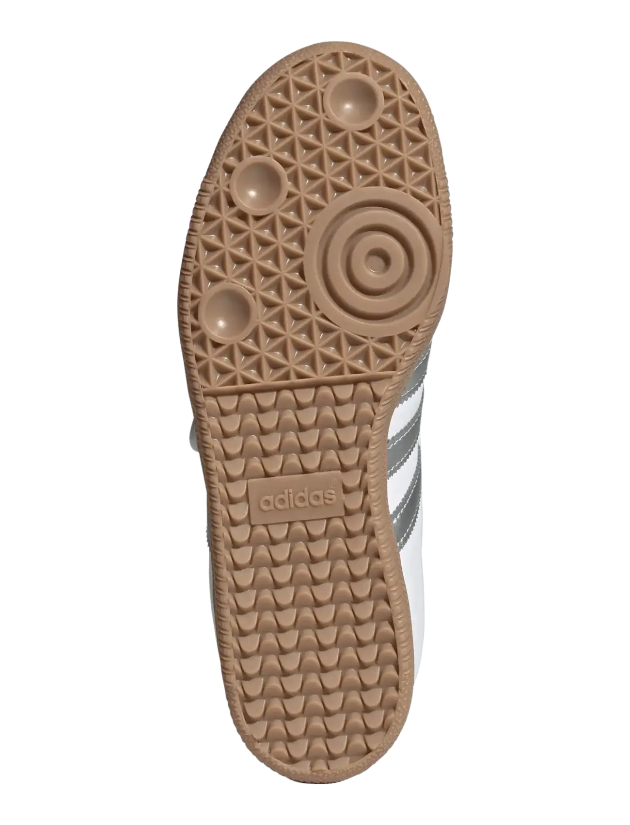 adidas Originals - SAMBA JANE W - lave sneakers - ftwwht/silvmt/gum4 - 5