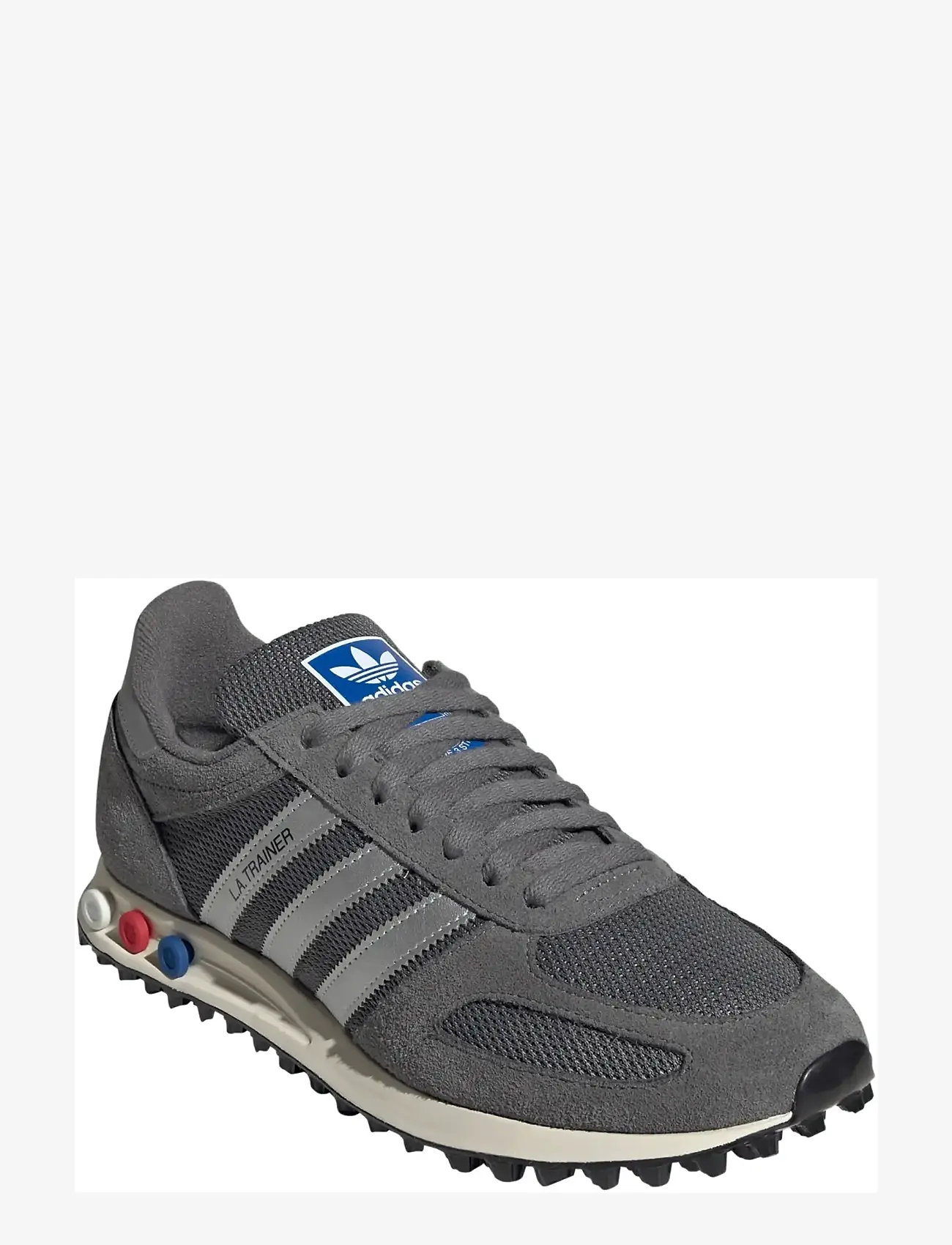 adidas Originals - LA TRAINER OG - lave sneakers - grefou/silvmt/owhite - 0
